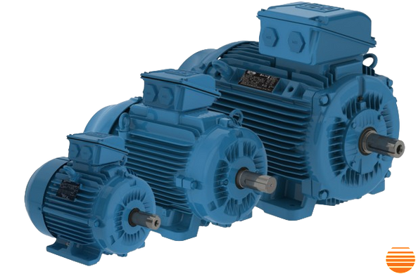 IE2 W22 63 4P B34 0,18 кВт 1500 об/мин WEG электродвигатель (380В) лапа-фланец