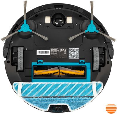 Робот-пилосос Sencor SRV6250BK-EUE3 чорний сухе + вологе прибирання