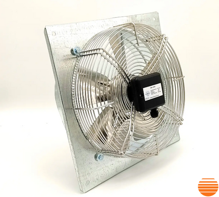 Осьовий вентилятор Турбовент ОВН 450В з оцинкованим фланцем ОВН 450В_ц фото