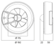 Вытяжной вентилятор Вентс Арк Смарт с Wi-Fi Черный Мат Вентс Арк Смарт фото 2