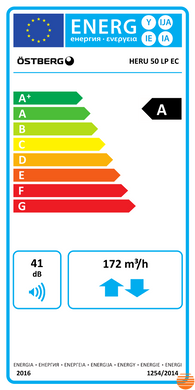 Приточно-вытяжная установка Ostberg HERU 50 LP EC AR 8010744 фото