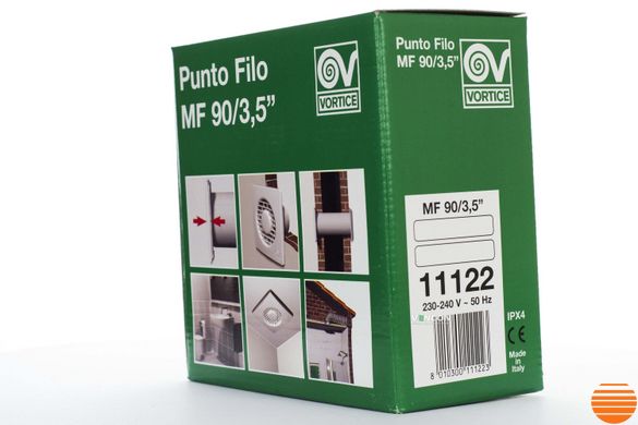 Вытяжной вентилятор Vortice Punto Filo MF 90/3.5 T 569864937 фото