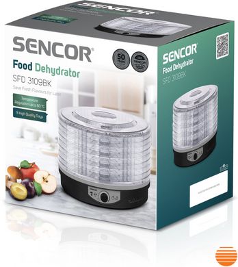 Сушилка для овощей и фруктов Sencor SFD3109BK SFD3109BK фото