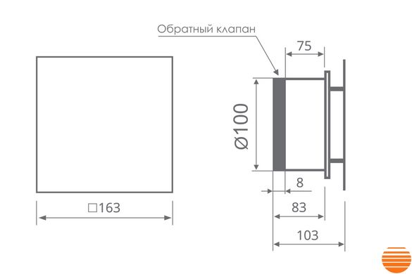 Витяжний вентилятор MMotors ММ-Р 06 UE золото 569864775 фото