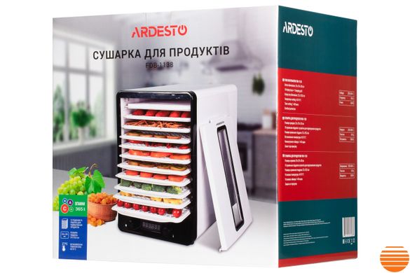 Сушилка для овощей и фруктов Ardesto FDB-1138 FDB-1138 фото