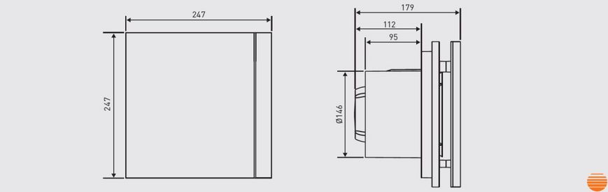 Вытяжной вентилятор Soler&Palau Silent-300 CZ Design-3C 5210623800 фото