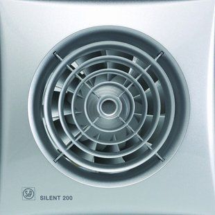 Вытяжной вентилятор Soler&Palau Silent-100 CHZ Silver 5210322300 фото