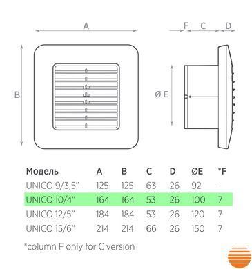 Вытяжной вентилятор O.Erre Unico C BB 10/4 T 569864893 фото
