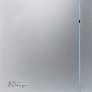 Вытяжной вентилятор Soler&Palau Silent-300 CZ Silver Design-3C 5210624100 фото