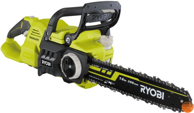 Акумуляторна ланцюгова пила Ryobi RY36CSX35A-0 (без аккумулятора и зарядного устройства) 5133004595 фото