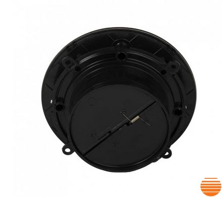Вытяжной вентилятор MMotors ММ-Р 06 (90 м³/ч) стекло круглое с обратным клапаном черный матовый 1754 фото
