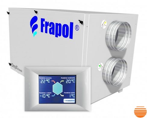 Припливно-витяжна установка Frapol OnyX Classic II 550 5645853314 фото