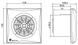 Витяжний вентилятор Soler&Palau Silent-100 CDZ Ecowatt 5210610300 фото 2