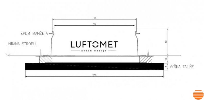 Дифузор Luftomet Lumen LL-P-C-BS-N-7W-100W LL-P-C-BS-N-7W-100W фото