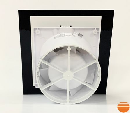 Витяжний вентилятор AirRoxy dRim 100 чорний мат AR0001 фото
