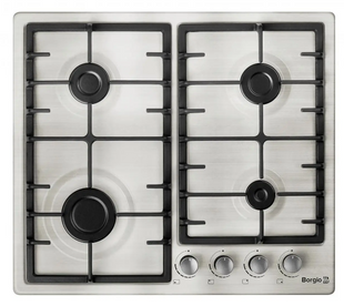 Варильна поверхня газова BORGIO 6942-17 FFD Black Rustic 8692020001123 8692020001123 фото
