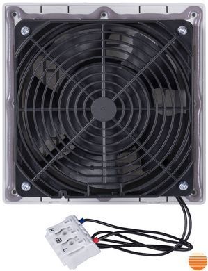 Решетка с фильтром E.NEXT e.climat.fanfilter.pro.152 и вентилятором 120х120мм