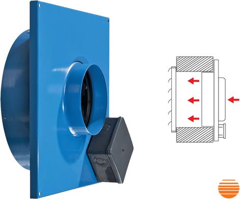 Канальний вентилятор Вентс ВЦ-ВК 250 0000227416 фото