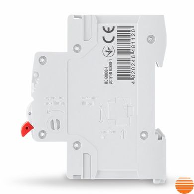 Автоматичний вимикач RS4 1п 20А С 4,5кА VIDEX RESIST
