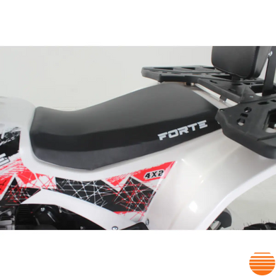 Квадроцикл FORTE ATV125F біло-червоний