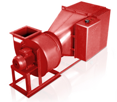 Калориферная установка Титан СФОЦ 18 кВт аверсная (с центробежным вентилятором)