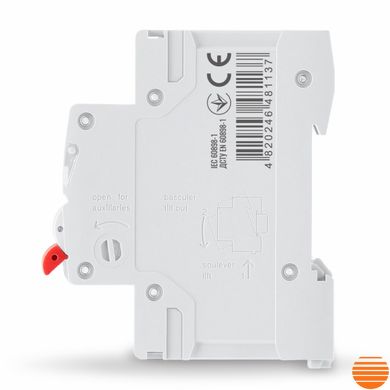 Автоматичний вимикач RS4 1п 25А С 4,5кА VIDEX RESIST