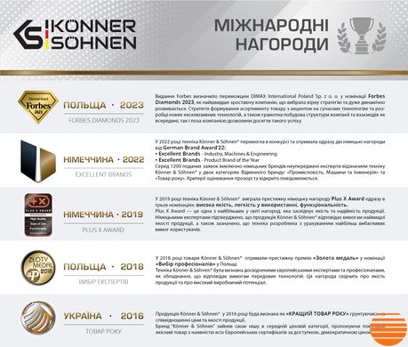 Ланцюгова електрична пила Konner&Sohnen KS CS2400-18 KSCS2400-18 фото