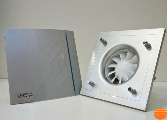 Витяжний вентилятор Soler&Palau Silent-100 CRZ Silver Design 5210602700 фото
