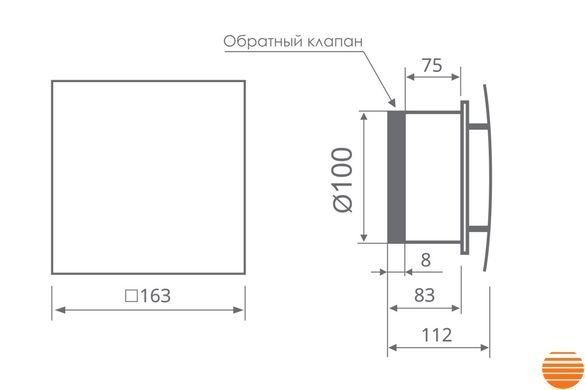 Вытяжной вентилятор MMotors ММ-Р 06 стекло овал, белый матовый 569864794 фото