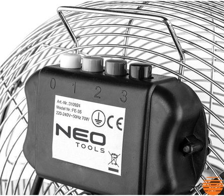 Напольный вентилятор Neo Tools 50Вт, диаметр 30см