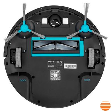 Робот-пилосос Sencor SRV2230TI чорний сухе + вологе прибирання