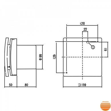 Витяжний вентилятор Maico ECA 100 ipro F 569864591 фото