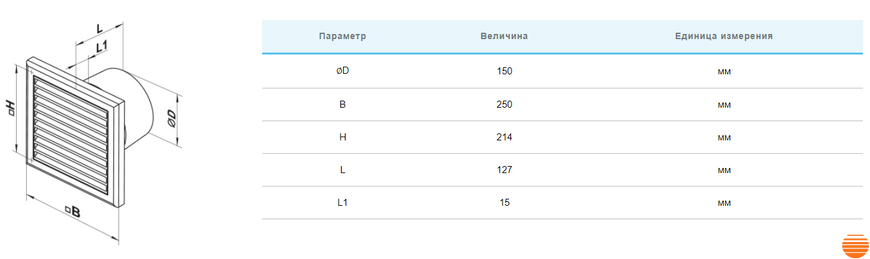 Вытяжной вентилятор Вентс 150 К 0000218176 фото