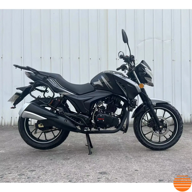 Мотоцикл BS-200 Forte Чорно-сірий