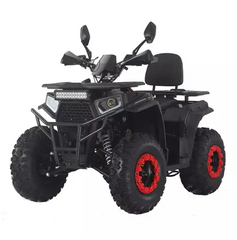 Квадроцикл Forte ATV200G красно-черный