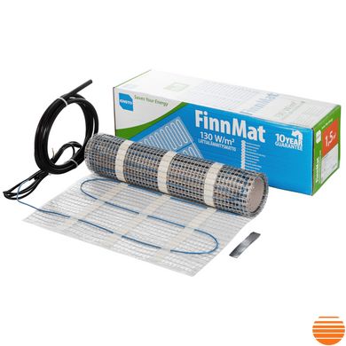 Електрична тепла підлога Ensto FinnMat EFHFM130.15 89659201 фото