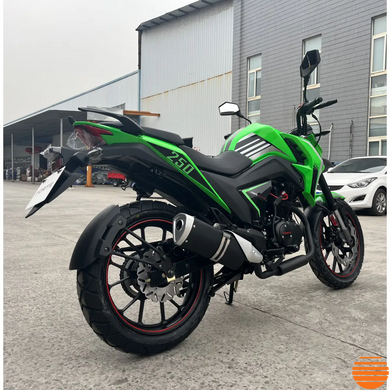 Мотоцикл BS-250 Forte Чорно-зелений
