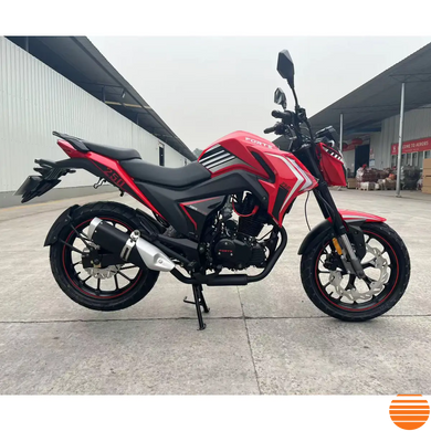 Мотоцикл BS-250 Forte Чорно-червоний