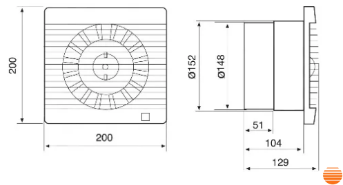 Вытяжной вентилятор Soler&Palau Decor-300 H 5210204300 фото