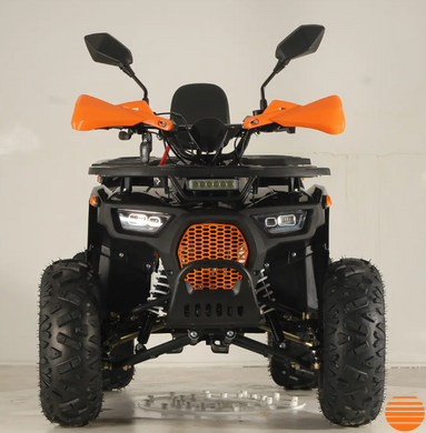 Квадроцикл FORTE ATV125P Черно-оранжевый