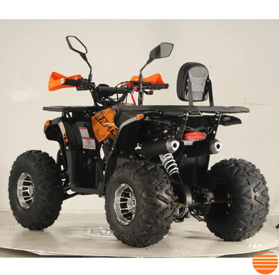 Квадроцикл FORTE ATV125P Чорно-жовтогарячий