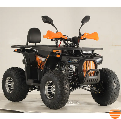 Квадроцикл FORTE ATV125P Черно-оранжевый