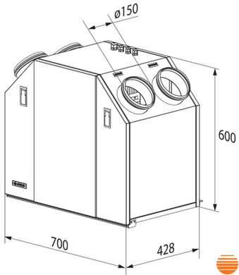 Приточно-вытяжная установка Вентс ВУТ 350 У ЕС 5645853682 фото
