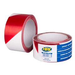 Сигнальная лента HPX Barrier Tape для ограждения территорий 50мм x 100м.