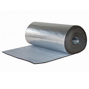 Фольгований утеплювач AD K-Flex 15x1500 мм ST DUCT KRAFT рулон 18 м.кв., самокл. спінений каучук ST DUCT KRAFT-15 фото